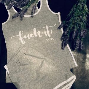 Saturday bae short set